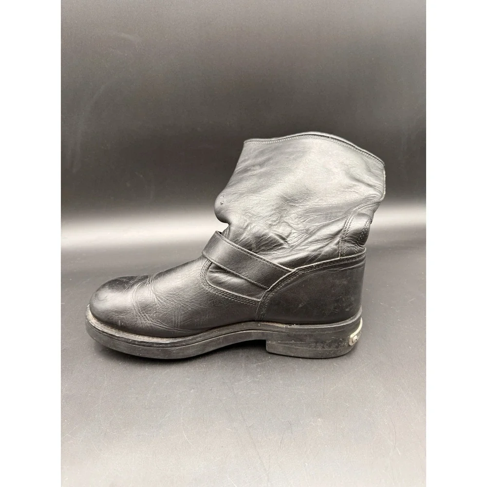 Vintage Harley Davidson‎ Engineer Motorycle Harness Boots Size 13 US